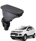 Apoio De Braço Ford Ecosport Couro Grafite Sem Costura