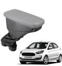 Apoio De Braço Ford Ka Couro Cinza Sem Costura
