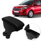 Apoio de braço Ford Ka tecido preto c/costura cinza