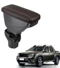 Apoio De Braço Renault Duster Couro Marrom Costura Marrom