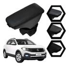 Apoio De Braço Vw T-cross 2019 Em Diante Com Porta Objetos material sintético Preto