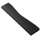 Apoio de pulso Keychron Q10 Pro 38 cm, palma de silicone preta
