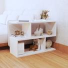 Apoio de Sofa Canto Mesa Lateral Sala Branco