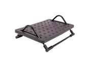 Apoio ergonômico para os pés Antiderrapante com Regulagem Preto - Resolve