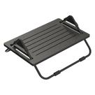 Apoio Ergonômico Suporte Para os Pés Preto