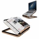 Apoio Notebook Livro Tablet Suporte Leitura Ergônomico Preto