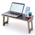 Apoio Notebook Suporte Mesa Bandeja Café Manhã Cama Colo Preto
