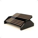 Apoio Para Os Pés Descanso De Pé Ergonômico MDF Antiderrapante Black Piano Escritório