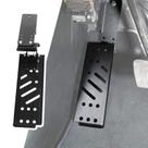 Apoio para pés Dead Pedal Steel JeCar para Jeep Wrangler 2018-2023