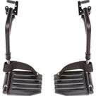 Apoio para pés para cadeira de rodas Invacare T93HCP Hemi com base para pés composta