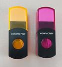 Apontador 2 em 1 c/borracha compactor Apontador 2 em 1 c/borracha compactor
