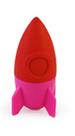 Apontador 2 em 1 com Borracha Foguete Infantil - Kaz
