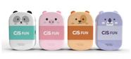 Apontador Cis Criatic Fun Com Depósito + Borracha Bichinhos