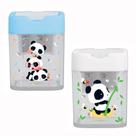 Apontador com coletor Panda 2 furos 346489 - Tilibra Apontador com coletor Panda 2 furos 346489 - Tilibra