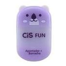 Apontador com deposito cis borracha roxo