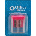 Apontador com Depósito Compacto School Basics Transparente