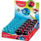 Apontador com Depósito CROC CROC Joaninha e Baleia - Display com 24 Unidades Apontador com Depósito CROC CROC Joaninha e Baleia - Display com 24 Unidades