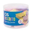 Apontador Com Deposito Decor. Cis Biscoito 3 Modelos 3 Cores Apontador Com Deposito Decor. Cis Biscoito 3 Modelos 3 Cores