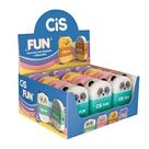 Apontador Com Deposito Decor. Cis Fun C/Borracha 4 Modelos