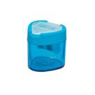 Apontador com Depósito Duplo Triangular Azul - Tris