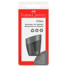 Apontador com Depósito Elipse Cinza - Faber-Castell Apontador com Depósito Elipse Cinza - Faber-Castell