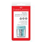 Apontador com Depósito Minibox Verde Pastel 1 - Faber-Castell