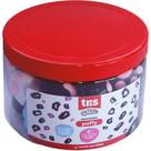 Apontador com Deposito TRIS PUFFY Patinha 4 Cores POTE-24