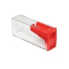 Apontador com Depósito Vermelho - Faber-Castell