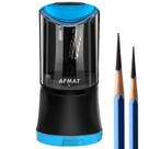 Apontador de lápis AFMAT Artist para lápis grandes de 6-9,6 mm azuis Apontador de lápis AFMAT Artist para lápis grandes de 6-9,6 mm azuis
