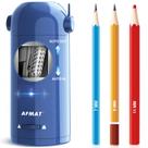 Apontador de lápis elétrico AFMAT para lápis de cor 7-11,5 mm Apontador de lápis elétrico AFMAT para lápis de cor 7-11,5 mm