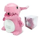 Apontador de Mesa Manual Dinossauro Rosa - KZ229RS - Kaz