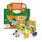 Apontador de montar surpresa animais um furo Apontador de montar surpresa animais um furo