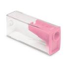 Apontador Escolar Com Depósito Faber-Castell Rosa Pastel