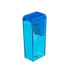 Apontador escolar cor azul Apontador escolar cor azul