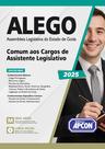Apostila ALEGO 2025 Comum aos Cargos de Assistente Legislativo