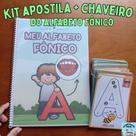 Apostila alfabeto Fônico + Chaveiro do alfabeto fônico! (plastificado, correntinha e ilhoses) Apostila alfabeto Fônico + Chaveiro do alfabeto fônico! (plastificado, correntinha e ilhoses)