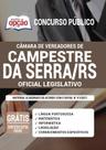 Apostila Câmara de Campestre da Serra - RS - Oficial Legislativo