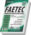 Apostila FAETEC Admissão Educação Profissional Técnica Integrada Com o Ensino Médio