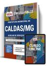 Apostila Prefeitura de Caldas - MG - Auxiliar de Serviços Gerais