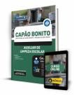 Apostila Prefeitura de Capão Bonito - SP - Auxiliar de Limpeza Escolar