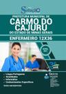 Apostila Prefeitura de Carmo do Cajuru - MG - Enfermeiro 12X36