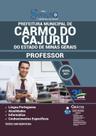 Apostila Prefeitura de Carmo do Cajuru - MG - Professor