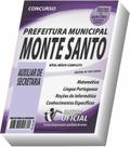 Apostila Prefeitura de Monte Santo de Minas - Auxiliar de Secretaria