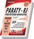 Apostila Prefeitura de Paraty - RJ - Professor de Educação Básica - PEB I