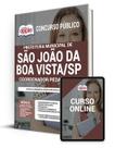 Apostila Prefeitura de São João da Boa Vista - SP - Coordenador Pedagógico