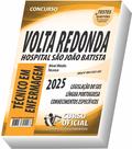 Apostila Volta Redonda Rj Hospital São João Batista HSJB Técnico em Enfermagem