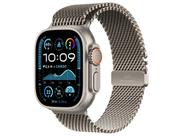 Apple Watch Ultra 2 GPS + Cellular, Caixa Natural de Titânio de 49 mm, Pulseira Natural Estilo Milanês de Titânio, Tamanho M - MX5R3BE/A