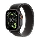 Apple Watch Ultra 3 GPS + Cellular - Caixa preta de titânio 49 mm - Pulseira loop Trail preta/carvão M/G