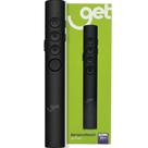 Apresentador de Slides Wireless, Controle de Volume, com Laserpoint, GET, Preto Apresentador de Slides Wireless, Controle de Volume, com Laserpoint, GET, Preto