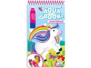 Aqua Book - Pinte com água - Unicórnio - Blu Editora